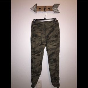 Camo joggers